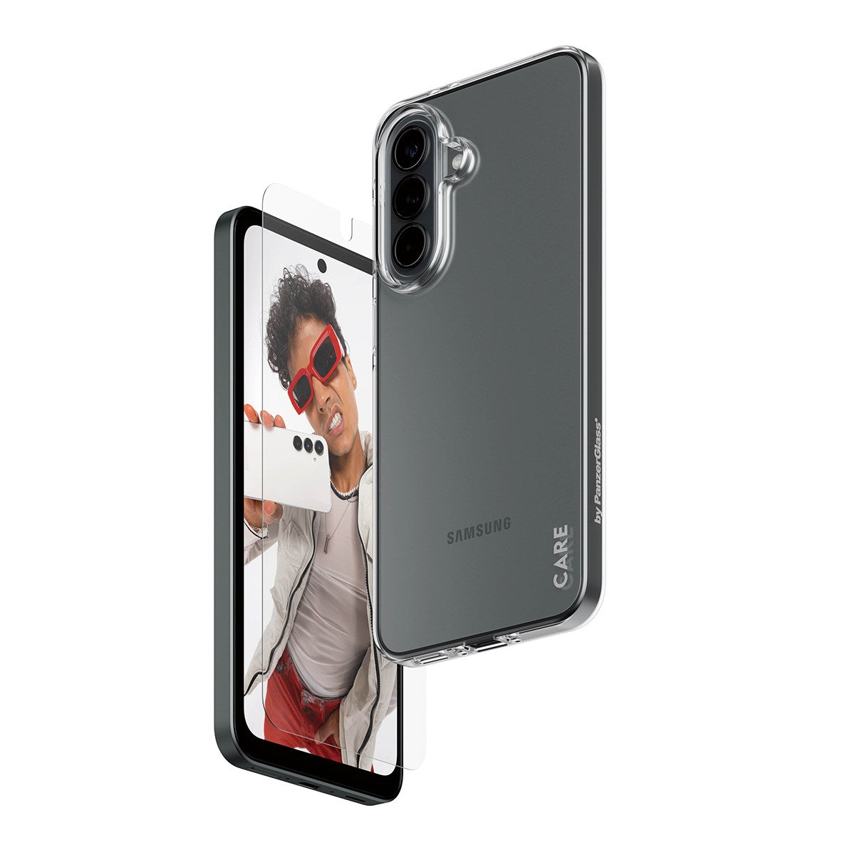 CARE™ by PanzerGlass® 2-in-1 Bundle Samsung Galaxy A37 5G